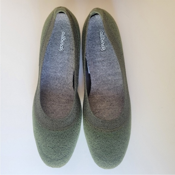 Allbirds Women's Olive Wool Loafers - Picture 1 of 5